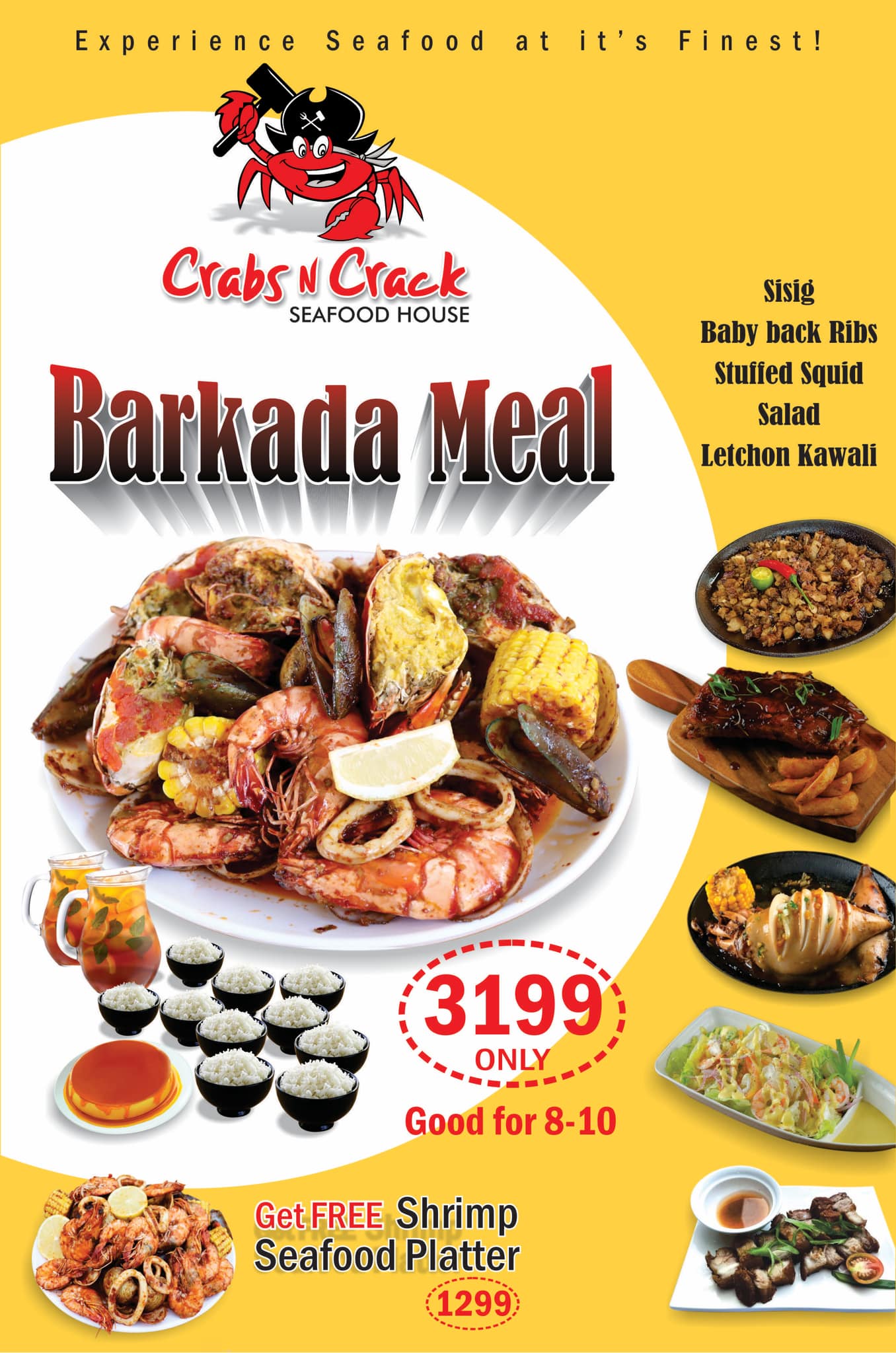 Crabs N Crack Philippines Menu and Prices [July 2024] - PhilMenu