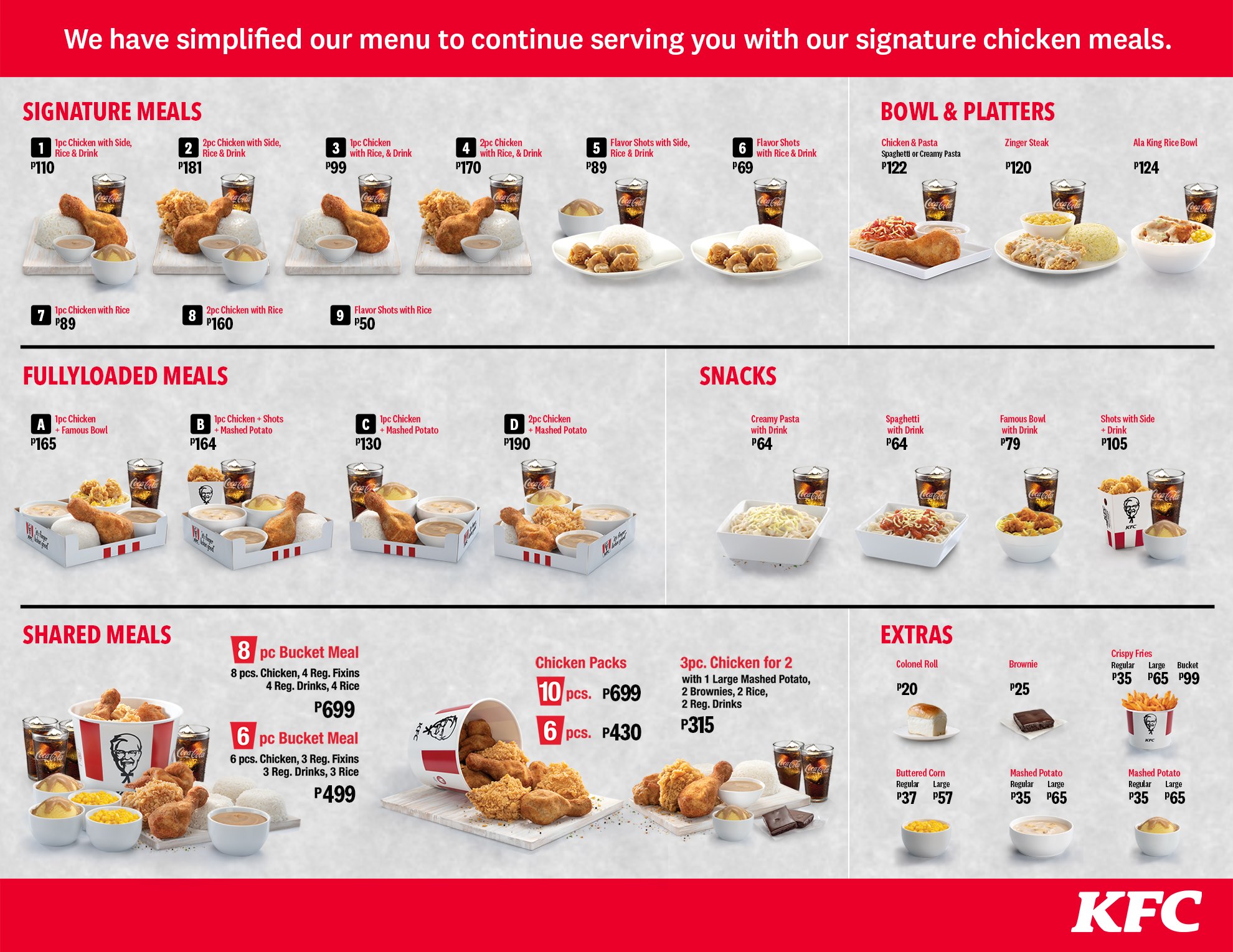 KFC Philippines Menu and Prices [August 2024] - PhilMenu