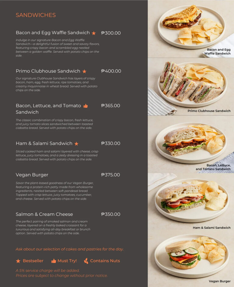 Bo's Coffee Philippines Menu and Prices [September 2024] - PhilMenu
