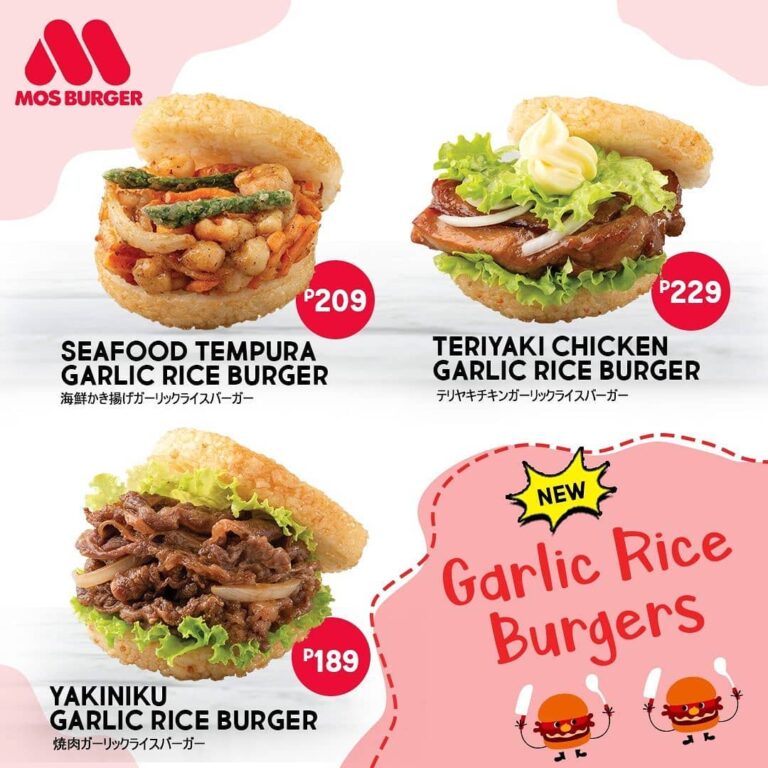 MOS Burger Philippines Menu And Prices September 2024 PhilMenu