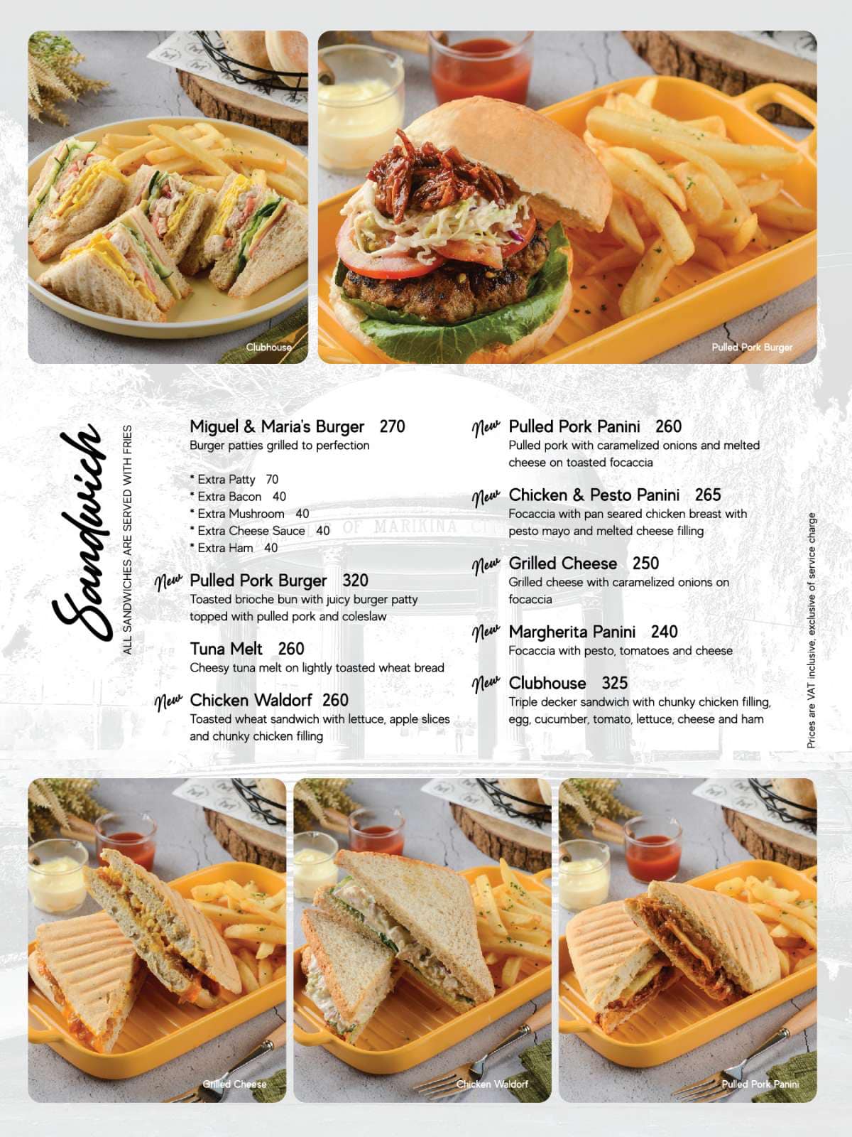 Miguel & Maria Philippines Menu and Prices [September 2024] - PhilMenu