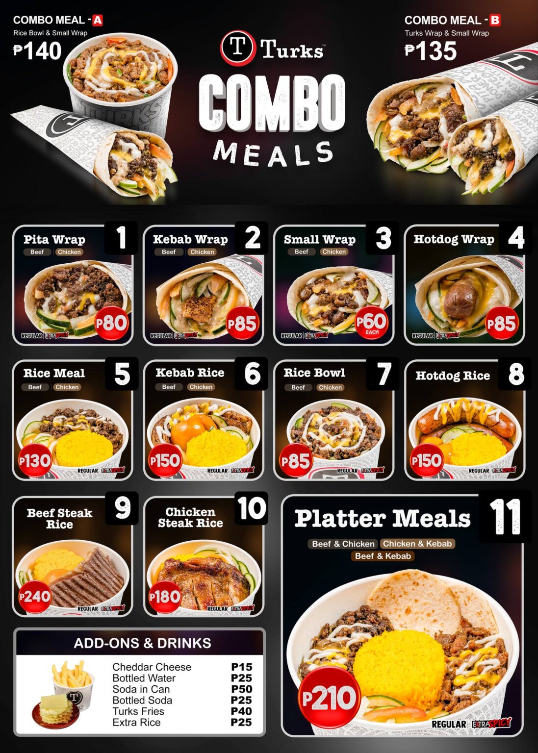 Turks Philippines Menu and Prices [September 2024] - PhilMenu