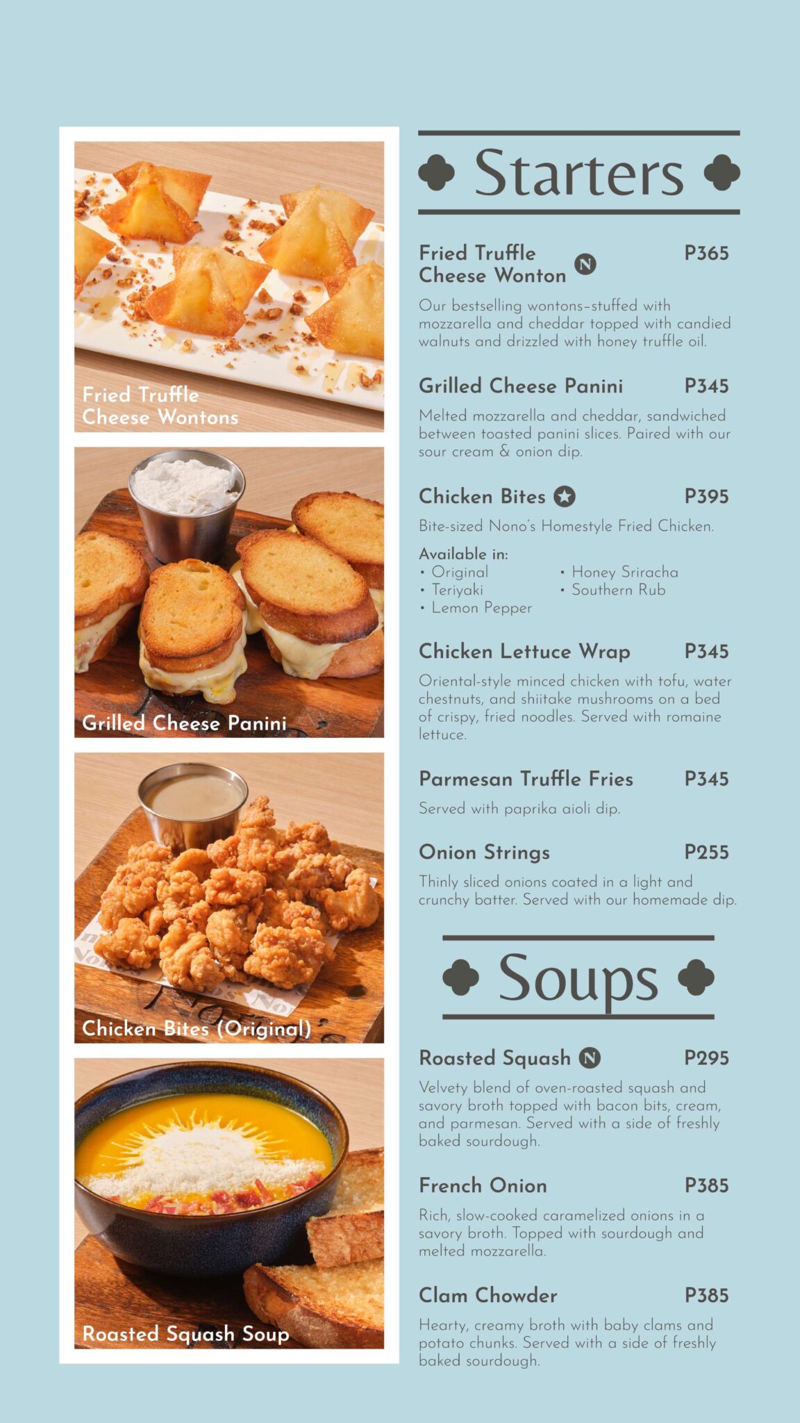 Nono's Philippines Menu and Prices [October 2025] - PhilMenu