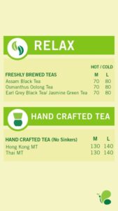 Serenitea Philippines Menu and Prices [August 2025] - PhilMenu
