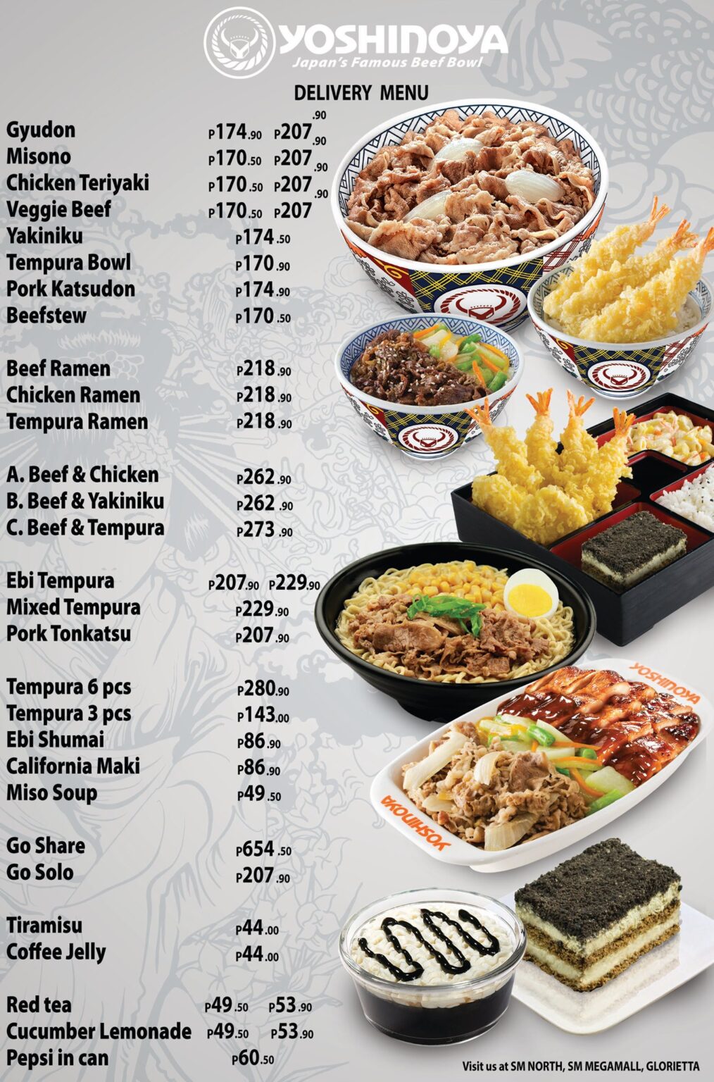 Yoshinoya Philippines Menu and Prices [October 2024] - PhilMenu