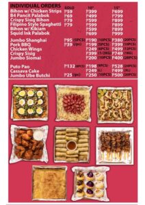 Big Guys Philippines Menu and Prices [August 2025] - PhilMenu